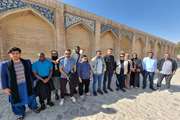 بازدیدشرکت کنندگان در اولین دوره کارآموزی بین المللی دیپلمای بیولوژی و کنترل ناقلین از اماکن تاریخی شهر اصفهان