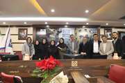 مراسم تقدیر از گروه نویسندگان و همکاران اطلس استرس گرمایی شغلی ایران