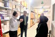 مدیر گروه سلامت در حوادث و بلایا از بیمارستان جامع بانوان آرش بازدید کرد