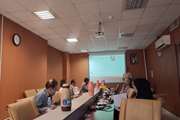 جلسه گزارش پیشرفت پایان‌نامه دانشجویان دکتری سلامت در حوادث و بلایا