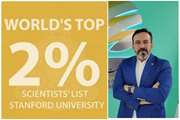  حضور دکتر امیرحسین تکیان در فهرست دو درصد اثرگذارترین دانشمندان جهان