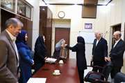 تجلیل و تقدیر ریاست دانشکده بهداشت از بانوان فاتح قله دماوند