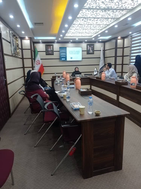 برگزاری جلسه دفاع از پایان نامه مهدیه سروری مجد جهت اخذ مدرک کارشناسی ارشد انگل شناسی پزشکی 