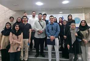 بازدید علمی دانشجویان دانشگاه علوم پزشکی تهران از آزمایشگاه ملی نقشه‌برداری مغز؛ گامی در جهت توسعه مطالعات بین‌رشته‌ای