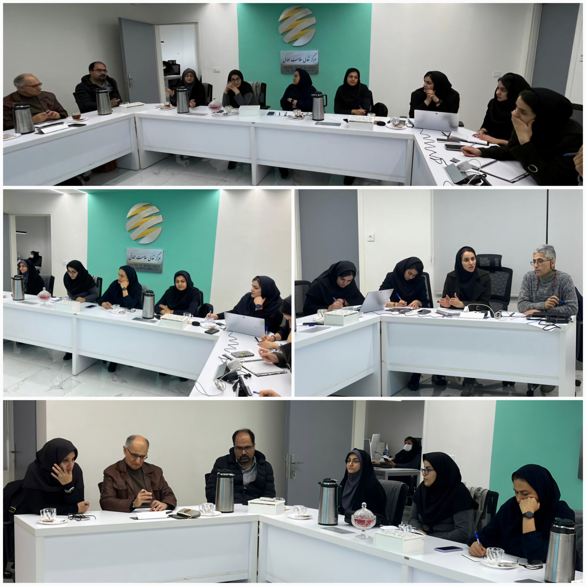 برگزاری نشست مشترک مرکز تعالی سلامت جهانی و معاونت بهداشت دانشگاه علوم پزشکی تهران با محوریت بررسی طرح‌واره‌های پژوهشی سلامت